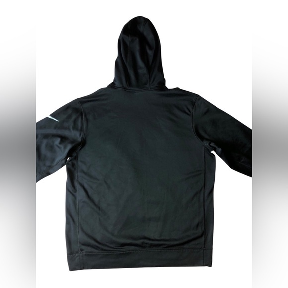 Nike X NFL Team Apperal Raiders Therma Fit Fleece Hoodie Black Large - Picture 4 of 6